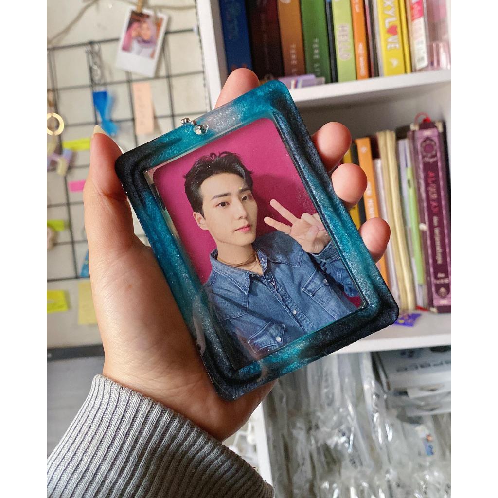 Photocard Holder Custom/Card Holder/Cahol Custom Resin/Free Request Warna Cahol PC Kpop by Request