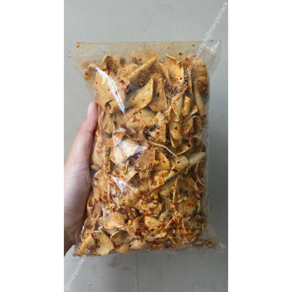 

Basreng pedas daun jeruk 250gr