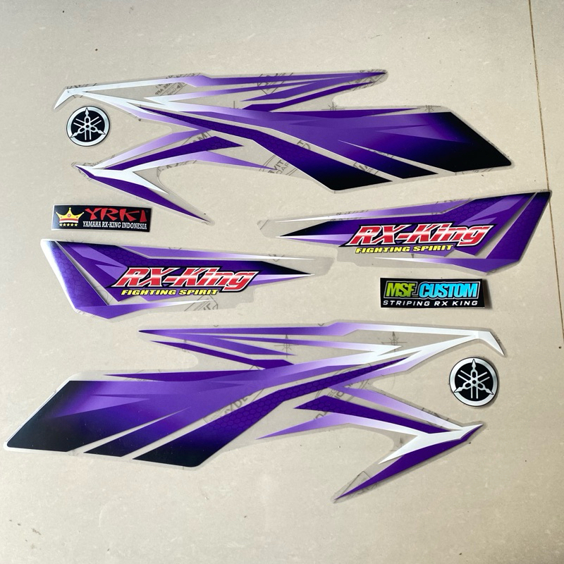 Striping Rx King Transparan || Striping Rx King