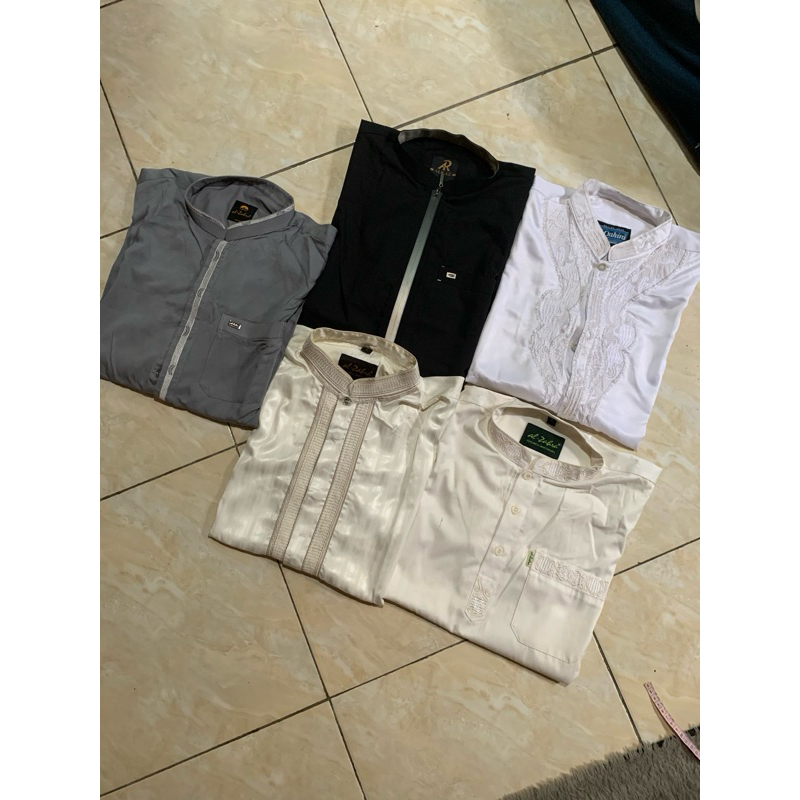 baju koko al-zahra bekas