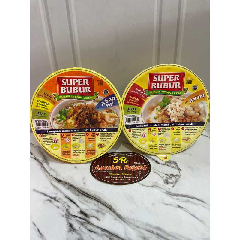 

SUPER BUBUR ISI 67 GRAM