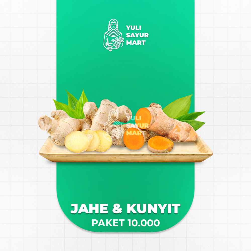 

Jahe & Kunyit Paket 10000 - Yuli Sayur Mart