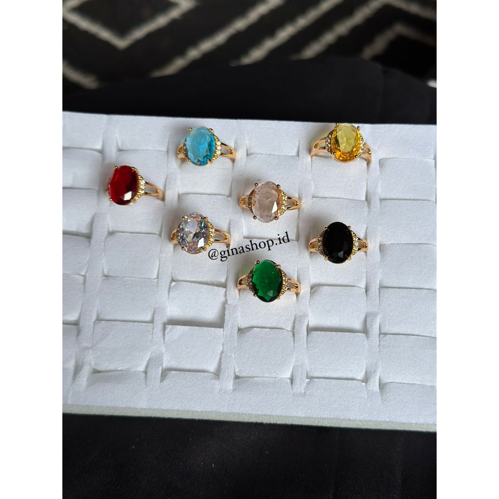 CINCIN WANITA MODEL BATU MATA TERLARIS