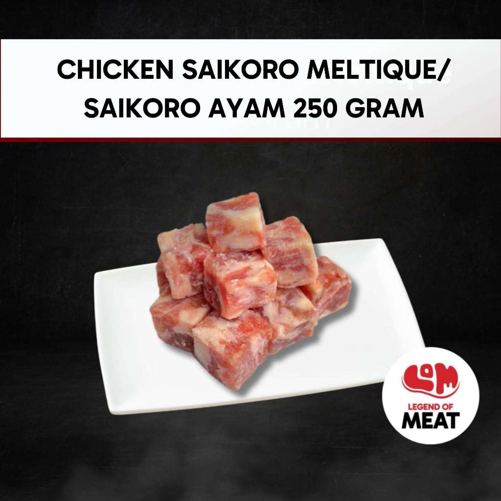 

Saikoro Ayam MELTIQUE/Chicken Saikoro/Daging Ayam Potong Dadu 250 Gram