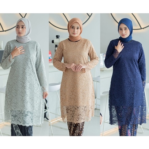 22 Big Sale setelan kebaya tunik  setelan kebaya tunik wisuda  setelan Kebaya Tunik  kebaya jumbo  k