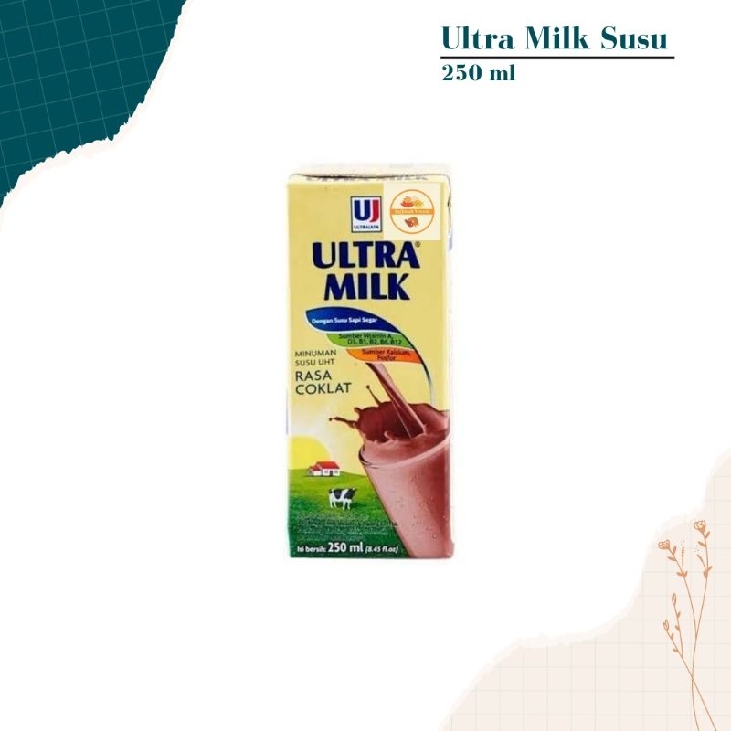 

ULTRA MILK Susu UHT Coklat 250 ml