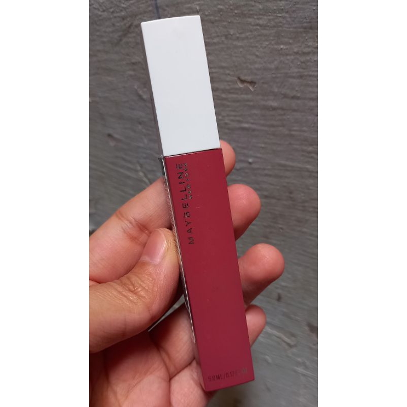 [Preloved]  Maybelline Superstay Matte Ink Shade 60 Poet