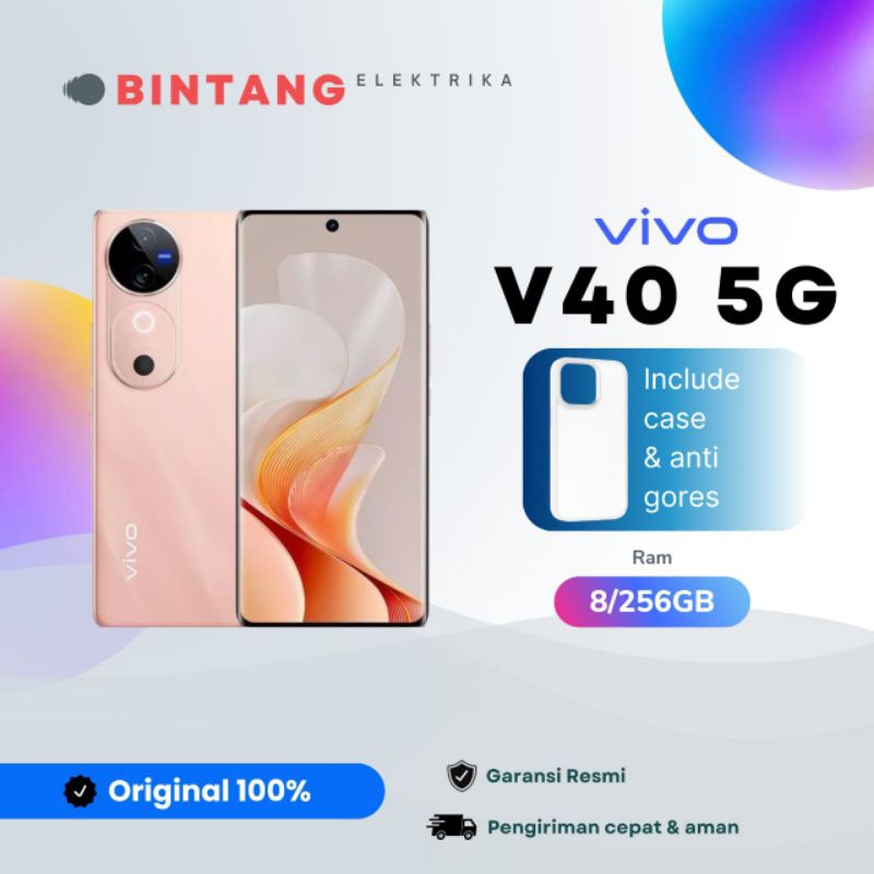 Vivo V40 5G Ram 12/256 original garansi resmi