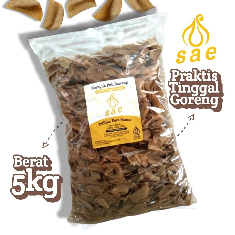 

Kerupuk Puli SAE Rasa Bawang Jumbo 5kg Cocok Untuk Pelengkap Usahamu