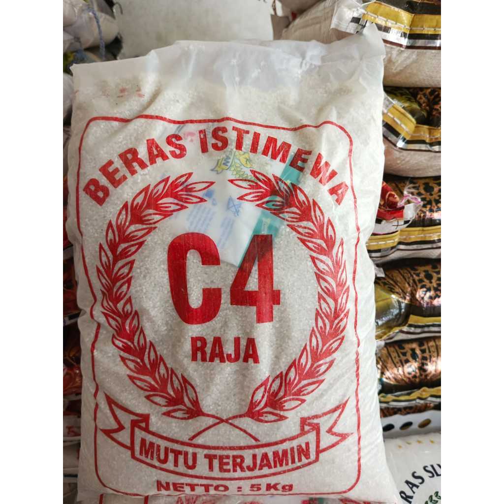 

[ 5 Kilogram ] Beras C4 Murah Kemasan 5 Kg