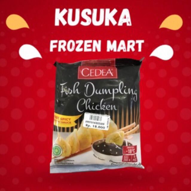 

CEDEA FISH DUMPLING CHICKEN 200gr
