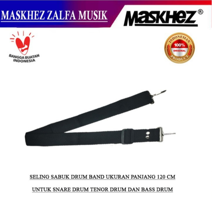 Sabuk Pengait Drum Band Snare - Bass - Tenor Drum