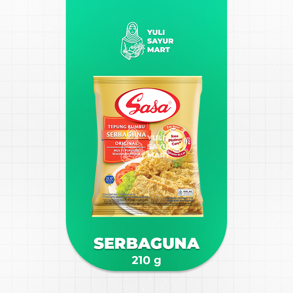 

Sasa Tepung Bumbu Serbaguna 210g - Yuli Sayur Mart