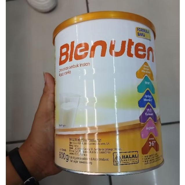 

Blenuten 800gr Formula serbuk susu Nutrisi 1-10tahun