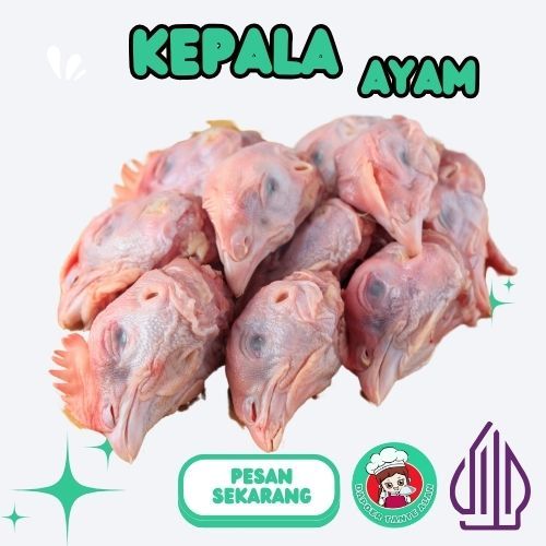 

Kepala ayam ukuran 1 kg halal