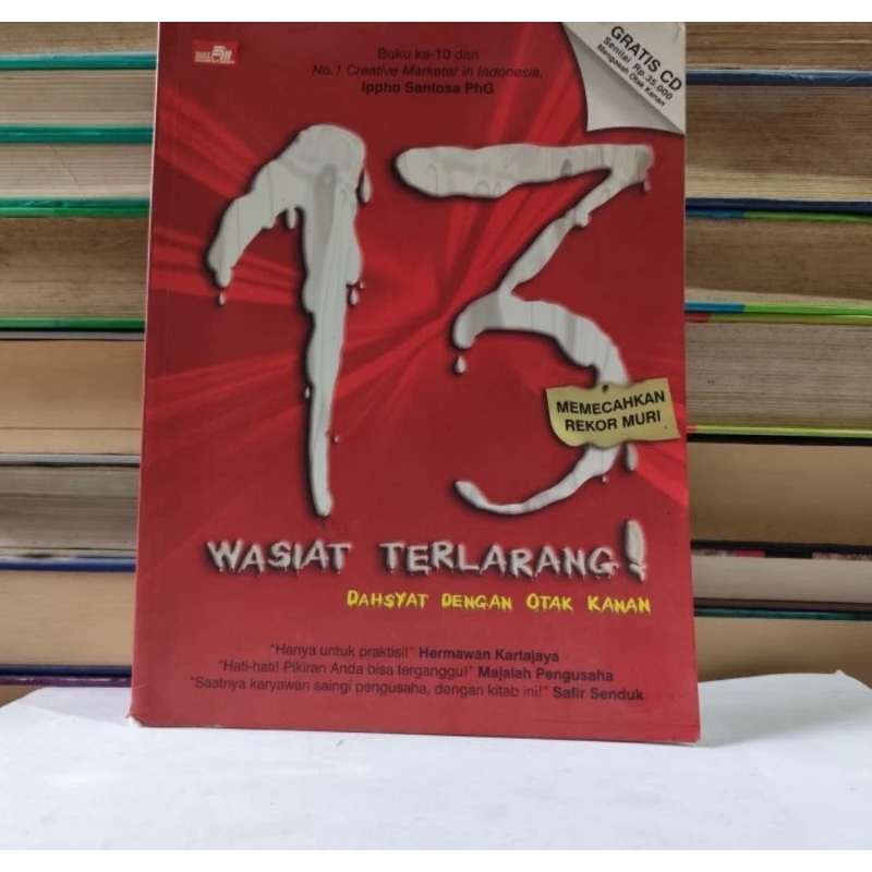 13 WASIAT TERLARANG DAHSYATNYA DENGAN OTAK KANAN - IPPHO SANTOSA