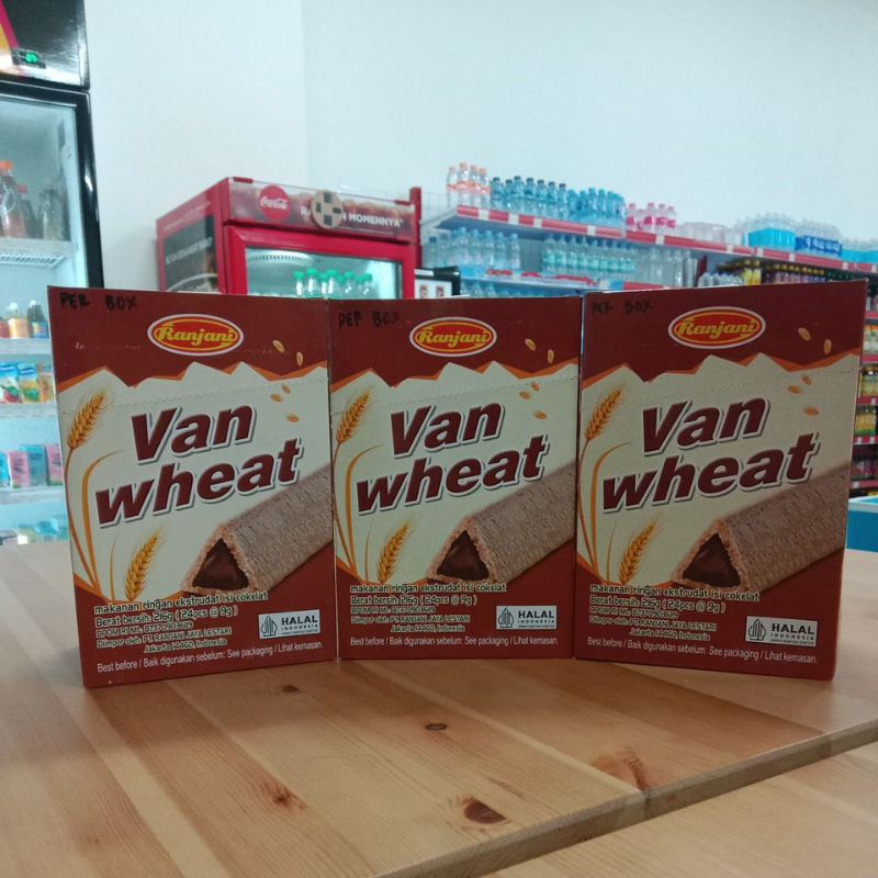 

VAN WHEAT COKLAT BOX 216gr isi 24pcs