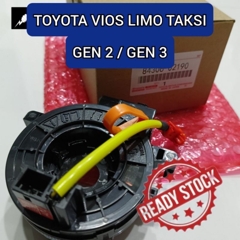 Kabel Spiral Klakson Vios Limo Ex Taksi Kabel Fleksibel Stir Vios Limo Ex Taksi