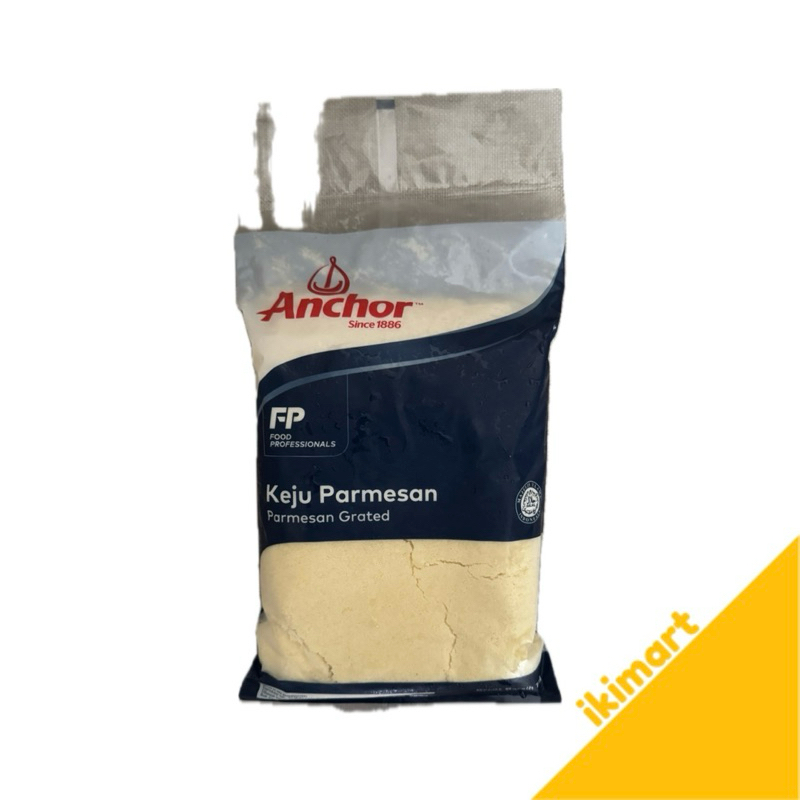 

Keju Parmesan Cheese Grated Bubuk / Kemasan 1 kg / Repack 500gr / 250gr