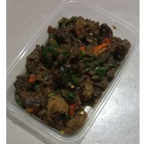 

Tumis Ati Ampela cabe ijo