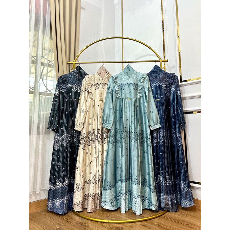 GAMIS SET HIJAB MATT DIOR SILK ORIGINAL DENGAN SERIAN WARNA YANG SUPER KECE DAN BAHAN YANG LEMBUT