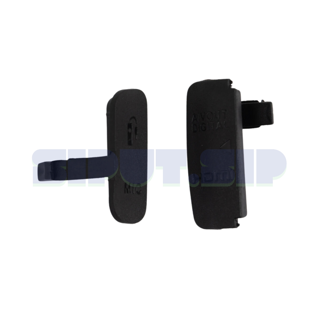 Karet HDMI Mic Kamera Canon EOS 600D REBEL T3i KISS X5 Rubber Door Tutup USB Mic
