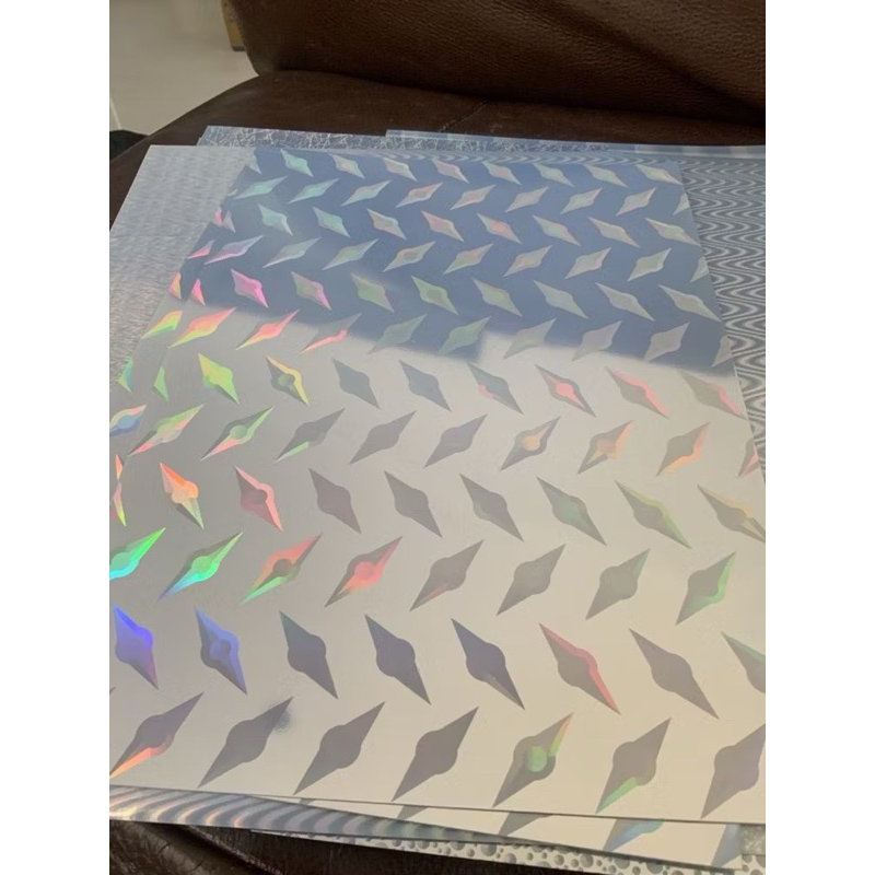 Hologram Cold Laminating A4/ Laminating Dingin