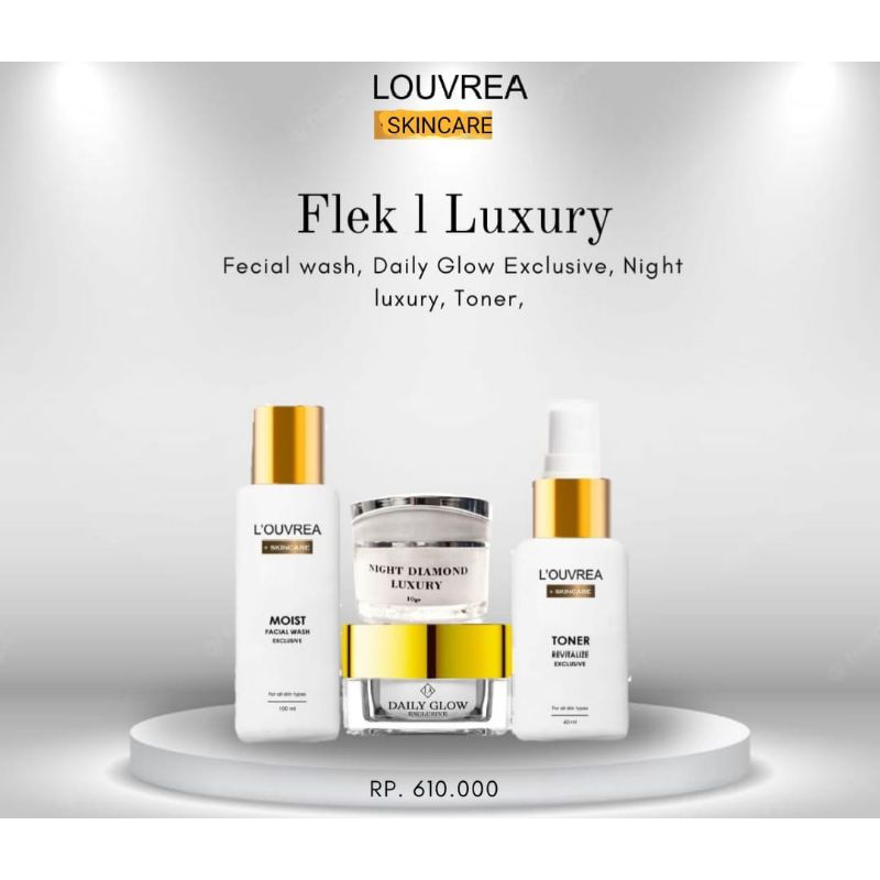 Paket flek luxury 1 Louvrea skincare