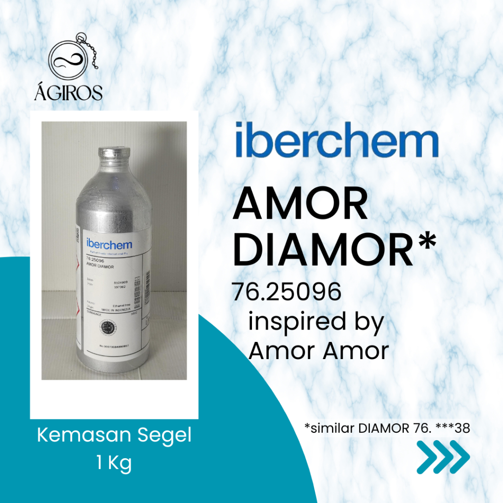 Bibit Parfum Iberchem Amor Diamor Kemasan Segel 1 kg