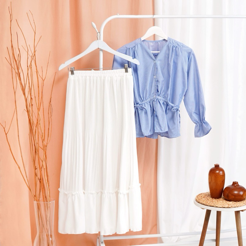 One set blouse salur rok susun mayung