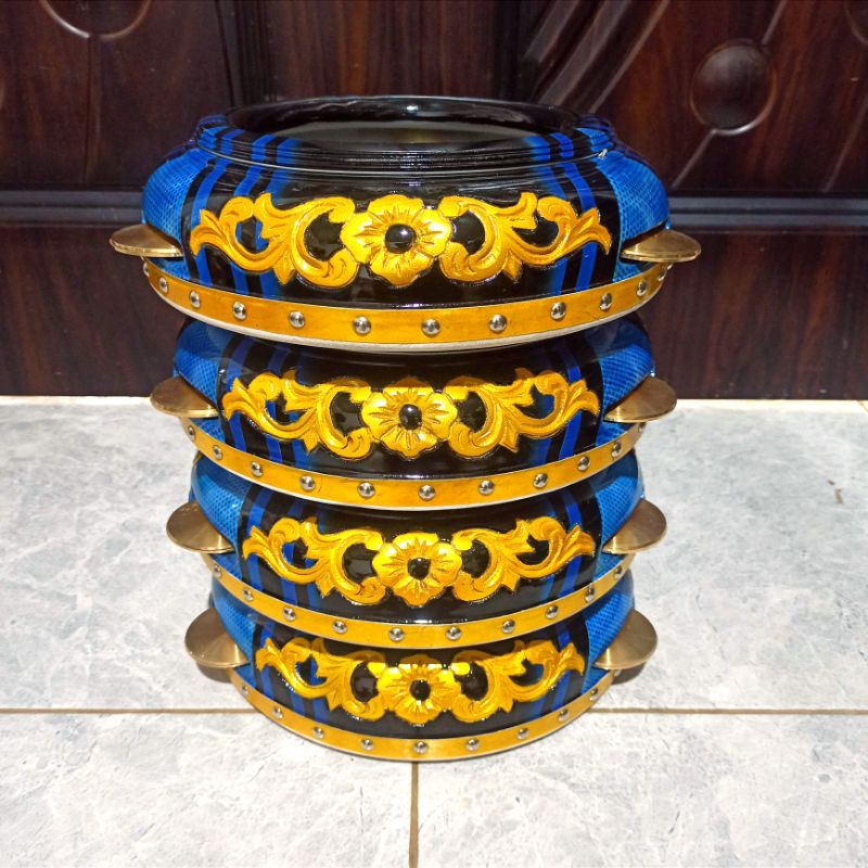 Rebana Hadroh Ukir Jepara Ukuran 30 ( 4 pcs )