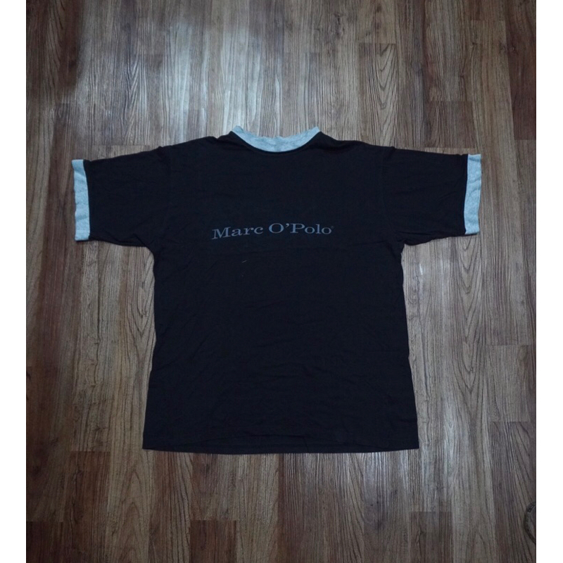 Vtg Marcopolo ringer tee kaos bekas second