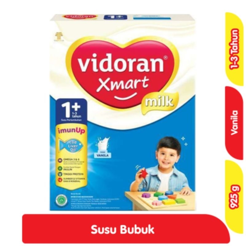 

vidoran Xmart 1+ Susu Pertumbuhan Anak 1-3 Tahun Vanila 925 g