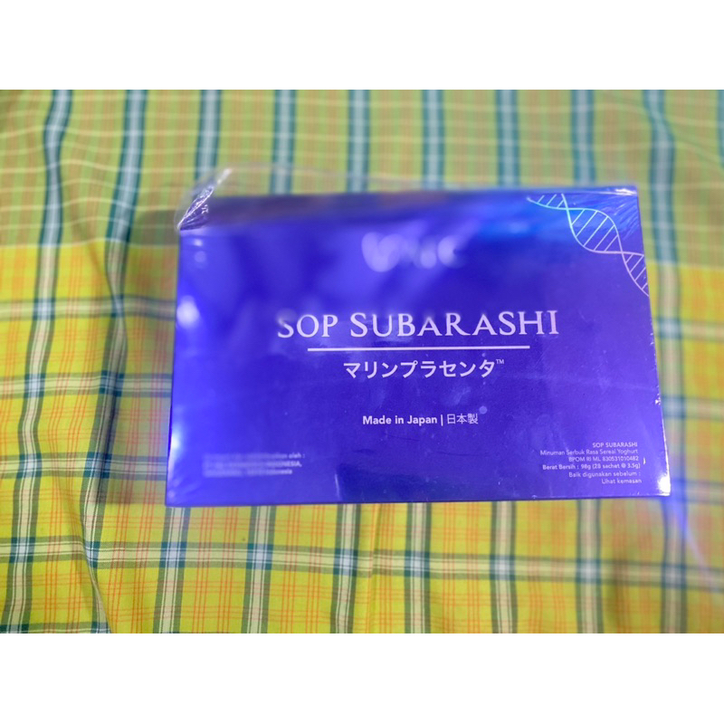 SOP Subarashi Minuman Serbuk original 100% Agen Resmi AFC
