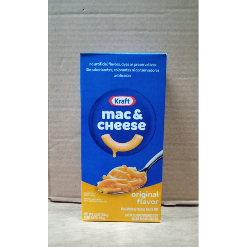 

KRAFT MACARONI & CHEESE DINNER 5.5 oz MADE IN USA