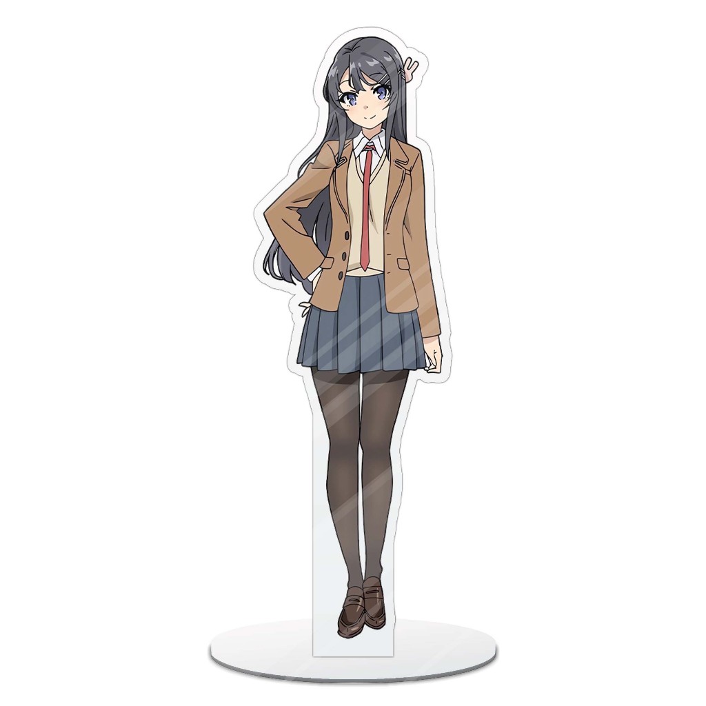 Stand akrilik figure animeMAI SAKURAJIMA standee 20cm - SEISHUN BUTA YAROUMaterial Akrilik