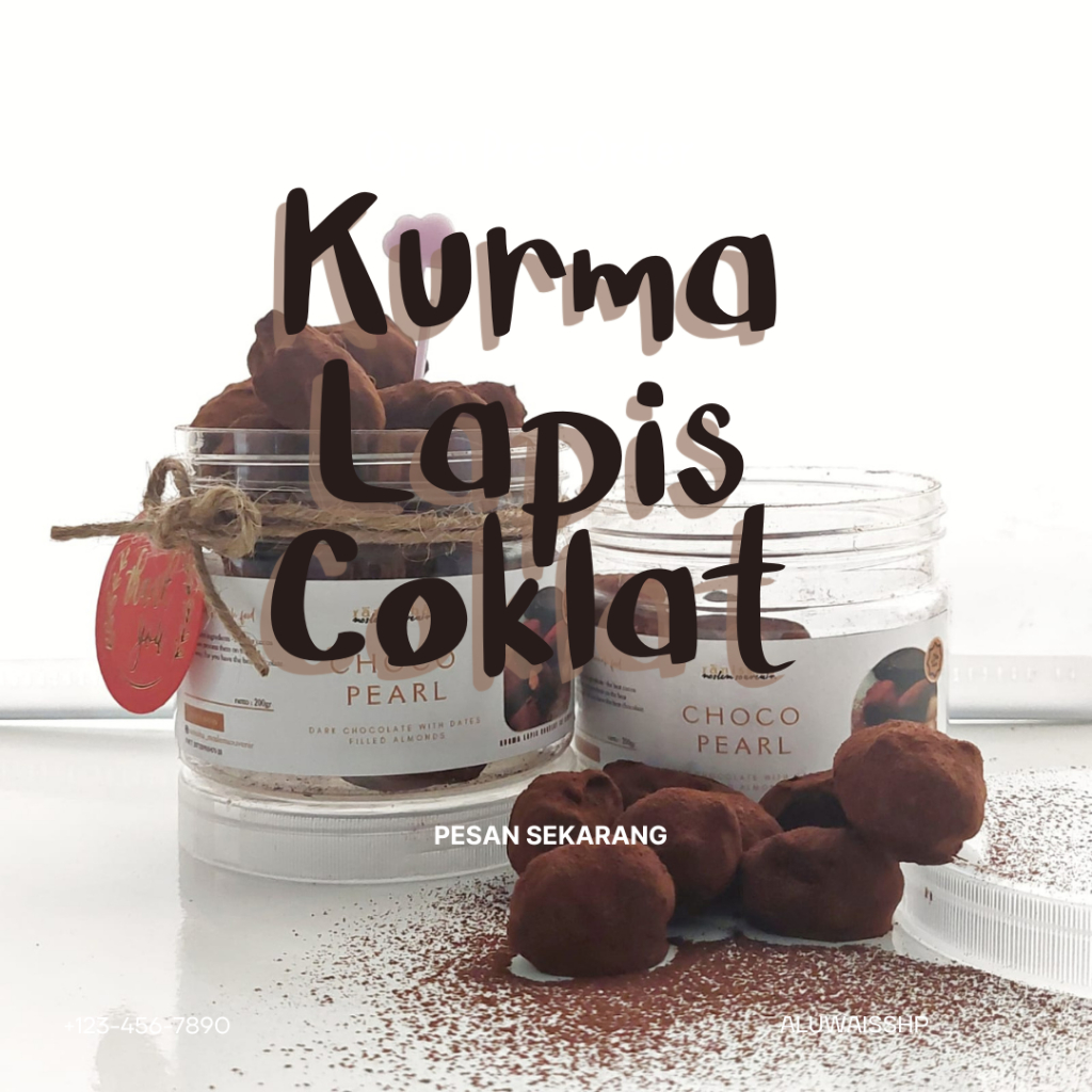 

COKELAT KURMA ISI ALMOND CHOCOPEARL / OLEH OLEH HAJI UMROH