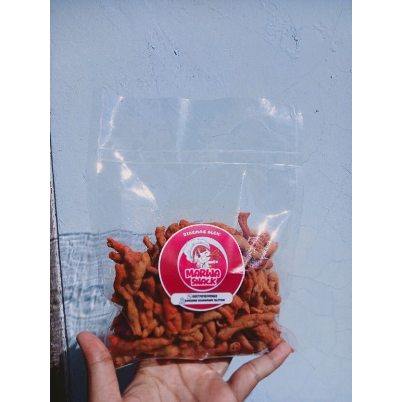 

[MARWA] KRIPIK USUS BALADO CAP GENTONG || SNACK KERING ||KRISPY USUS BALADO || CEMILAN KRIPIK USUS