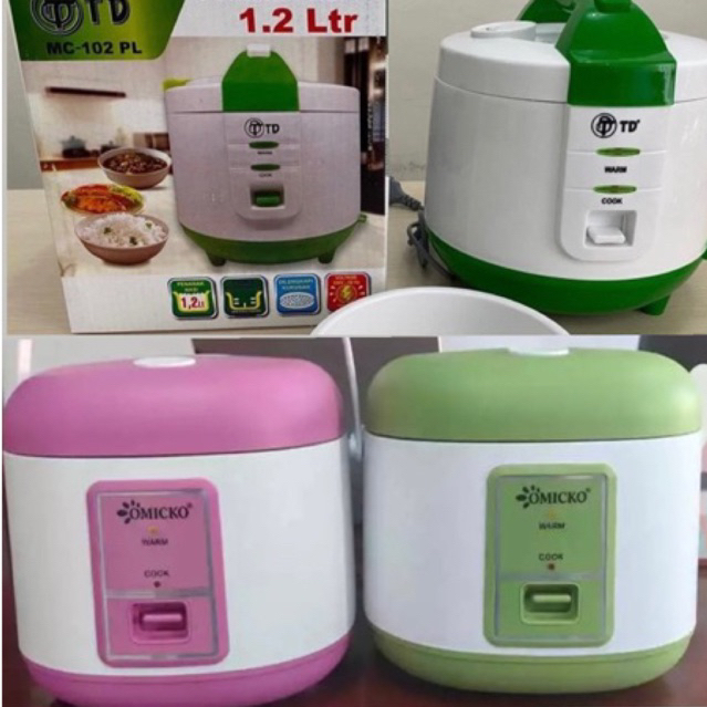 TD TwinDog 1,2 L Liter Rice Cooker Magic Com MC-102 PL MC101 MC 101 1.2L 1,2Liter
