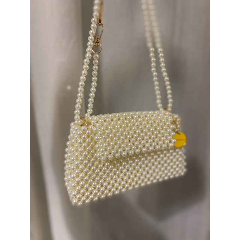 2in1 Bag/ Tas Manik Manik Mutiara/ Tas Kondangan