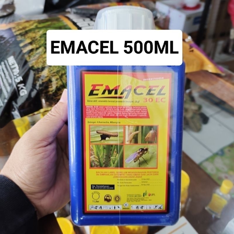 EMACEL 30 EC 500ML / INSEKTISIDA EMACEL 30EC EMAMEKTIN MENGENDALIKAN HAMA / emacel 500 ml / emacel 1