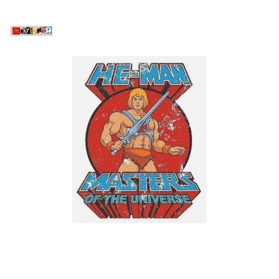 

sticker He-Man Masters of universe logo stiker retro kartun