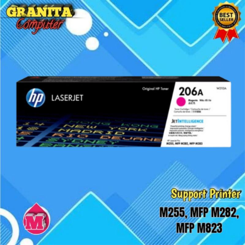 Toner HP 206A Magenta Original M255, MFP M282, MFP M283