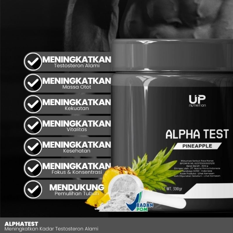 UP Nutrition Alpha Test Testo Booster 40 Serving