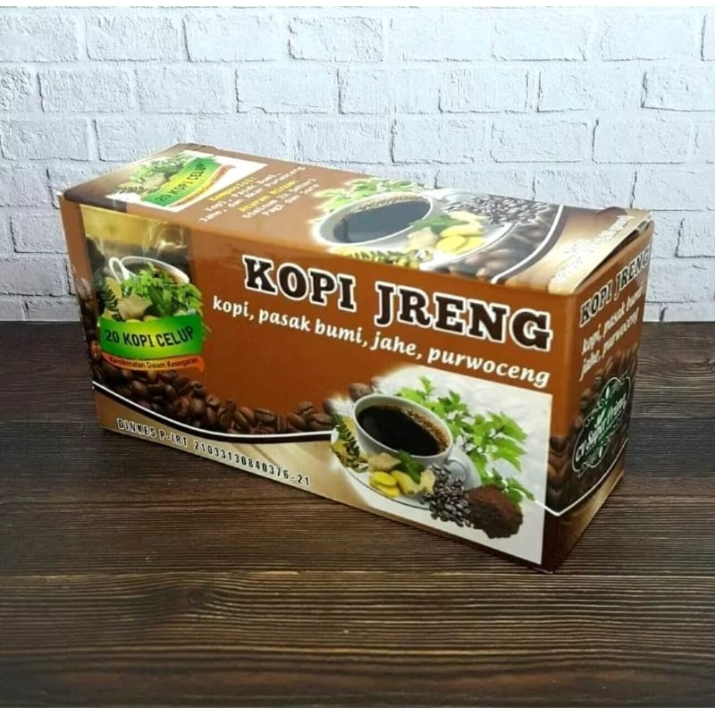 

kopi jreng kopi herbal pria perkasa/ penambah stamina kuat dan tahan lama isi 20 kopi celup
