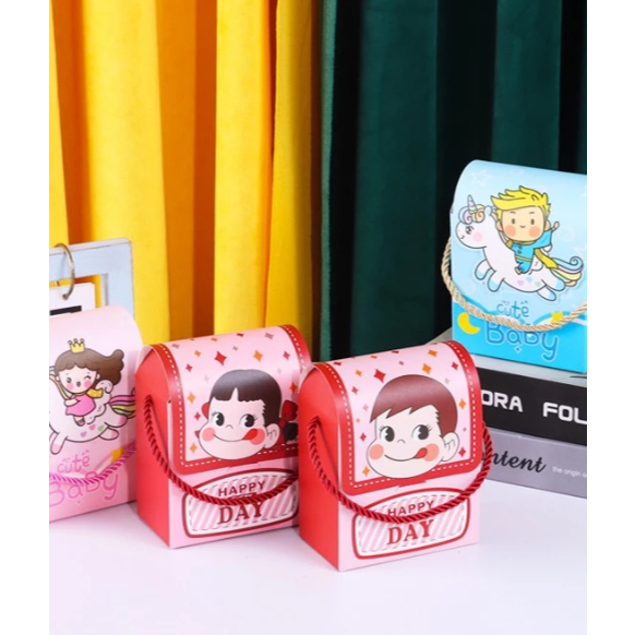 

Paper Bag Ulang Tahun Anak / Goodie Bag Ulang Tahun / Tas Bingkisan Birthday / Goodie Bag Karakter Kartun Lucu