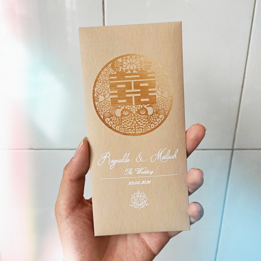 

Custom Amplop (Request Ukuran Gambar Tulisan) Undangan Pernikahan Lebaran Full Print Natal Envelope