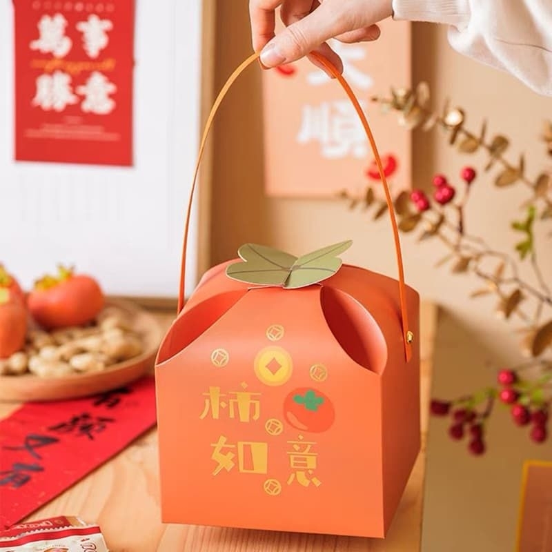 

(CNY02 - 5 PCS) BOX/ DUS/ KOTAK KUE IMLEK SINCIA CHINESE NEW YEAR