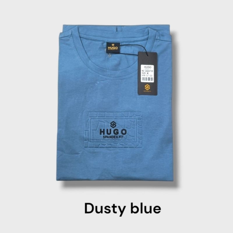 Kaos Oblong HUGO SELECTION 100% ORIGINAL Pria[COD]/spandek import