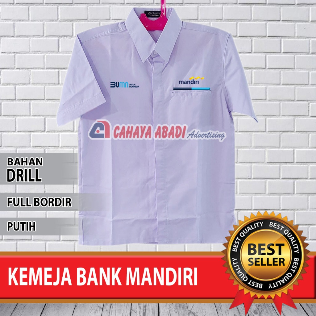 Kemeja BUMN Mandiri Seragam BUMN Mandiri Baju BUMN Mandiri